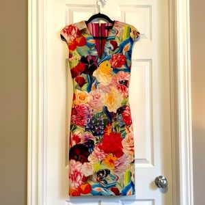 Ted Baker floral print dress